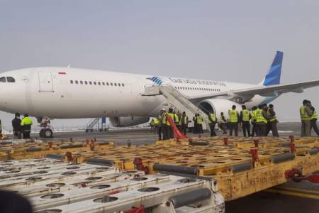Terbangkan Dua Armada, Garuda Indonesia Distribusikan Bantuan Kemanusiaan ke Afghanistan