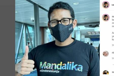 Sandiaga Uno Yakin MotoGP di Mandalika Bakal Dongkrak UMKM Lokal
