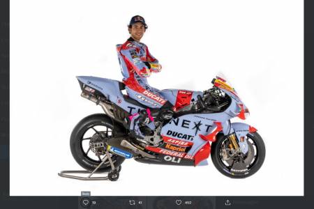 Gresini Racing Resmi Luncurkan Motor untuk MotoGP Musim 2022