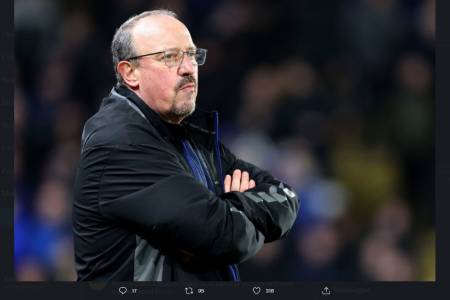 Everton Disebut Sudah Pecat Rafael Benitez dari Kursi Pelatih