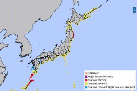  Jepang Diterjang Tsunami