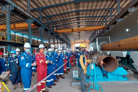 SKK Migas Resmikan Fabrikasi 2 Proyek Migas Senilai Rp6,2 Triliun