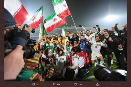 Iran, Negara Asia Pertama Lolos Piala Dunia 2022