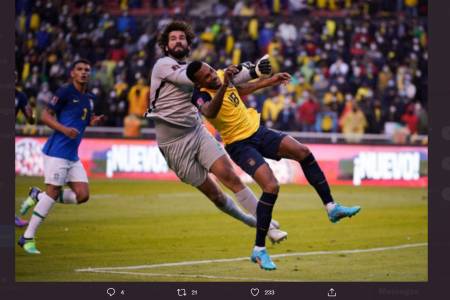 Hasil Kualifikasi Piala Dunia: Brasil Ditahan Imbang Ekuador