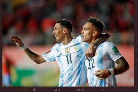 Hasil Kualifikasi Piala Dunia 2022: Argentina Menang Tipis Lawan Cile