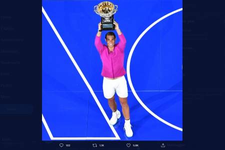 Menangi Australia Open, Nadal: Laga yang Emosional