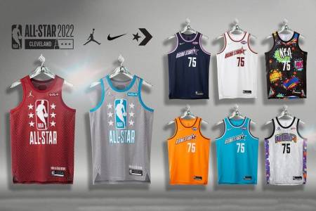 Nike Luncurkan Koleksi Jersey untuk NBA All-Star 2022