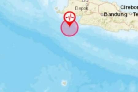 Gempa Magnitudo 5,5 Berpusat di Bayah Banten, Kedalaman 10 Kilometer 