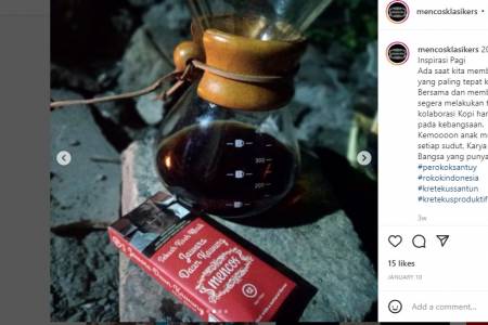 Rokok Mencos Bakal Tembus Pasar Jepang, Disperindag ESDM Kabupaten Garut Turut Berbangga