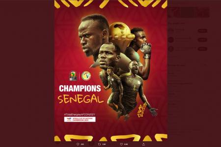 Hasil Final Piala Afrika 2021: Senegal Juara, Mesir Tunda Pesta