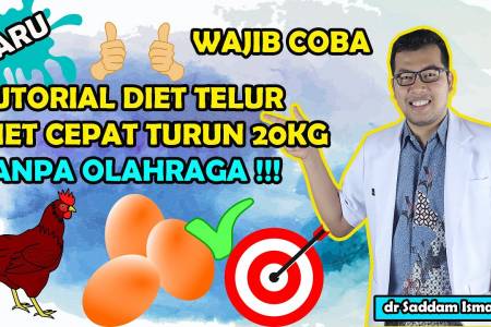 Cara dan Diet Telur Menurut dr Saddam Ismail, Berani Coba!