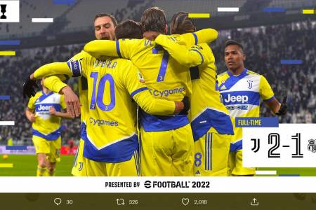 Hasil Lengkap Coppa Italia: Juventus dan Fiorentina Pastikan Tiket Semifinal