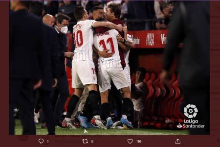 Hasil Liga Spanyol: Tundukkan Elche, Sevilla Pepet Real Madrid