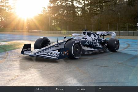 Ini Penampakan Mobil AlphaTauri untuk F1 2022