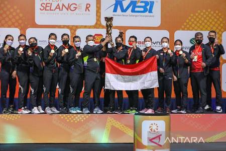 Kata Ketua KONI Soal Keberhasilan Tim Putri Indonesia Juarai BATC 2022
