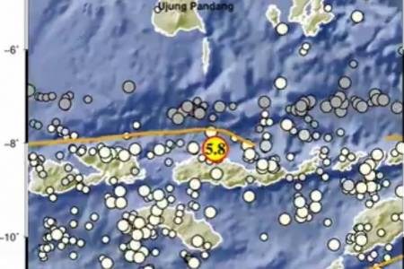 Gempa 5,8 M Guncang Ruteng Manggarai, BMKG: Tak Berpotensi Tsunami