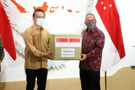 Temasek Singapura Sumbang Indonesia untuk Penanganan COVID-19