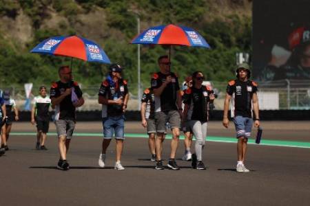 Para Rider MotoGP Track Walk Lintasan Sirkuit Mandalika