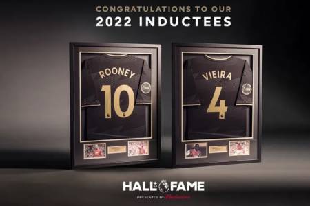 Wayne Rooney dan Patrick Vieira, Resmi Masuk Hall of Fame Liga Inggris 2022