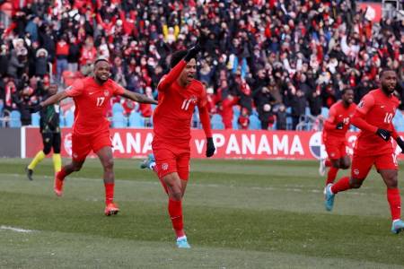 Libas Jamaika, Timnas Kanada Nyaman Raih Tiket Piala Dunia 2022 di Qatar                    