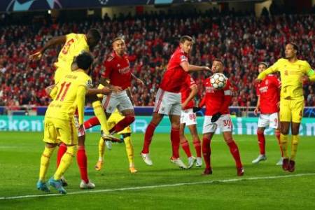 Perempatfinal Liga Champions : Liverpool Gebuk Tuan Rumah Benfica 3-1