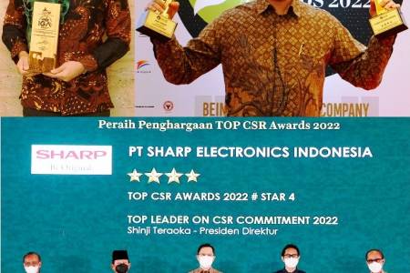 Sharp Indonesia Raih 6 Penghargaan Bidang Lingkungan