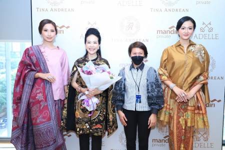 Tina Andrean Gelar Private Viewing Indahnya Wastra by Heritage Culture