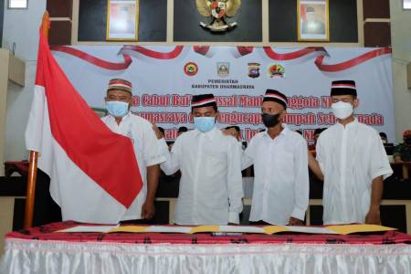 Ratusan eks NII Ucap Sumpah Setia kepada NKRI 