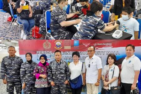 Persos Hwa Ind, Grand City Mall & TNI AL-Koarmada II Adakan Vaksinasi Massal, Targetkan 2000 Dosis
