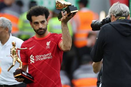 Top Skor Liga Inggris 2021-2022 : Mohamed Salah dan Son Heung-Min Berbagi Gelar