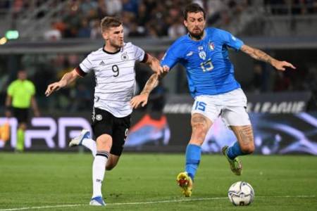 UEFA Nation League 2022 : Italia Diimbangi Jerman 1- 1