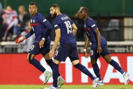 UEFA Nations League 2022-2023 : Timnas Asutra vs Timnas Prancis Sama Kuat 1-1
