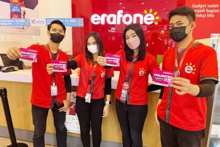 Smartfren Gandeng Erajaya, Berikan Harga Khusus Kartu Perdana Unlimited Nonstop 60 GB