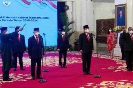 Sah, Kini Zulkifli Hasan dan Hadi Tjahjanto Jadi Menteri Baru Era Presiden Jokowi