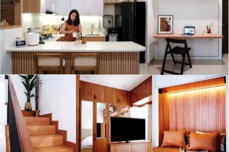 Kreatif Menata Rumah Mungil, Pilih Furniture Multifungsi dan Warna yang Serasi