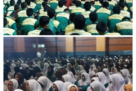 Ribuan Pelajar&Santri; Meriahkan Hajatan Jakarta