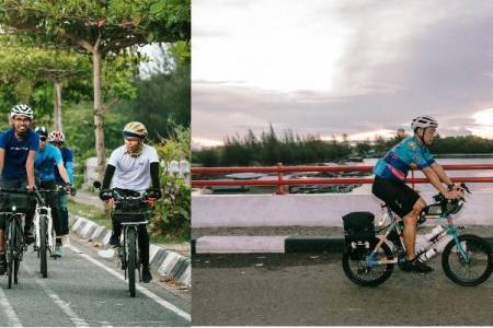 Journey from Zero, Bersepeda dari Titik Nol Indonesia Menuju Nol Emisi Karbon