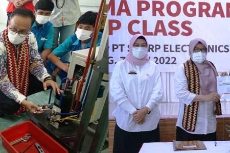 Sharp Class Kembali Dukung Peningkatan Kompetensi Siswa SMK