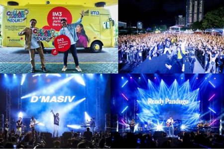 Collabonation Tour 2022 Hibur Masyarakat, Sekaligus Buktikan Kekuatan Jaringan Baru Indosat Ooredoo Hutchison