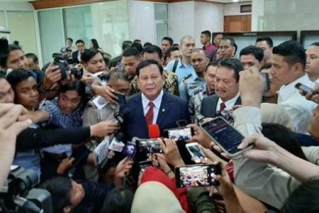 Prabowo Subianto  Masih Tertinggi Elektabilitas Capres 2024