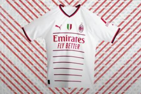 AC Milan Resmi Merilis Jersey Tandang Terbaru