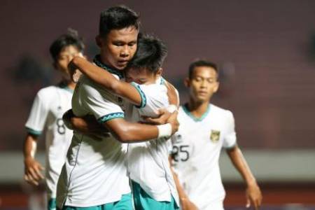 Timnas Indonesia U-16  Bantai Timnas Singapura U-16 dengan Skor  9-0