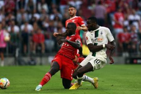 Liga Jerman Semalam: Bayern Munich Ditahan Imbang Borussia Monchengladbach 1-1