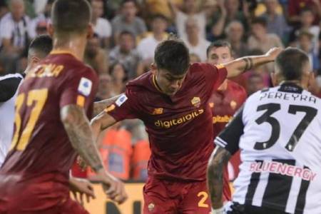 Liga Italia Semalam: AS Roma Apes, Dibantai Udinese 4-0