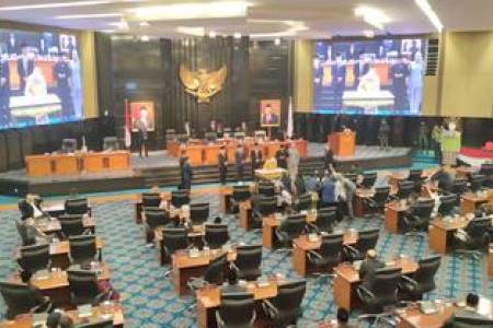 Sidang Paripurna DPRD DKI Jakarta: Resmi Anies Baswedan dan Ahmad Riza Patria Diumumkan Pemberhentian Sebagai Kepala dan Wakil Daerah