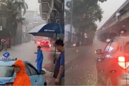 Jakarta Diguyur Hujan Lebat, Kawasan Elit Kemang dan Fatmawati Banjir