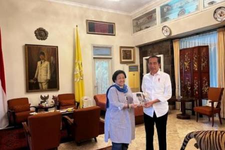 Presiden Jokowi dan Ketum PDIP Adakan Pertemuan Bahas Pemilu 2024