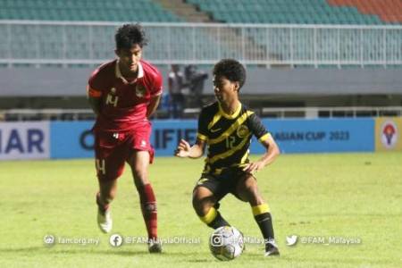 Kalah 1-5 dari Malaysia, Timnas Indonesia U-17 Gagal ke Piala Asia U-17 2023