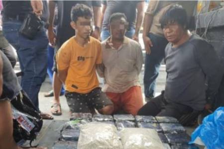 Polda Sumut dan Polairud Gagalkan  Penyelundupan 30 KG Narkoba Asal Malaysia