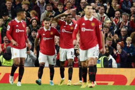 Liga Inggris 2022/2023 Semalam: Manchester United Menang 1-0 atas West Ham, Arsenal Menang Besar 5-0  Lawan Nottingham Forest